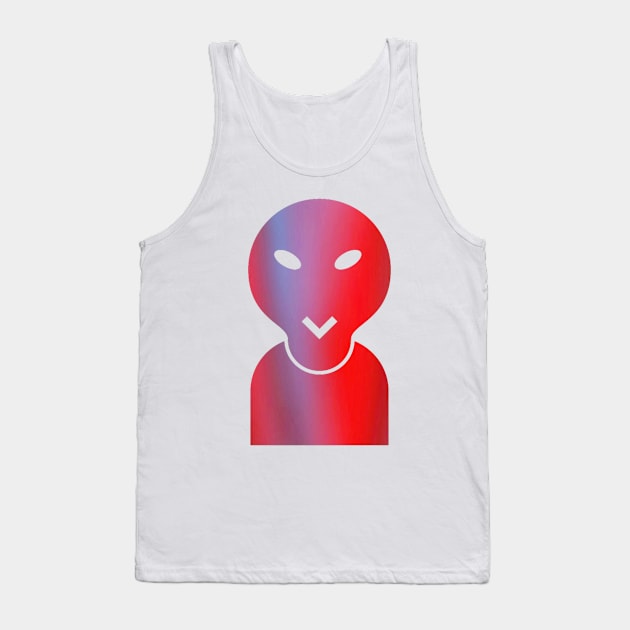 Alien Tank Top by Manafff